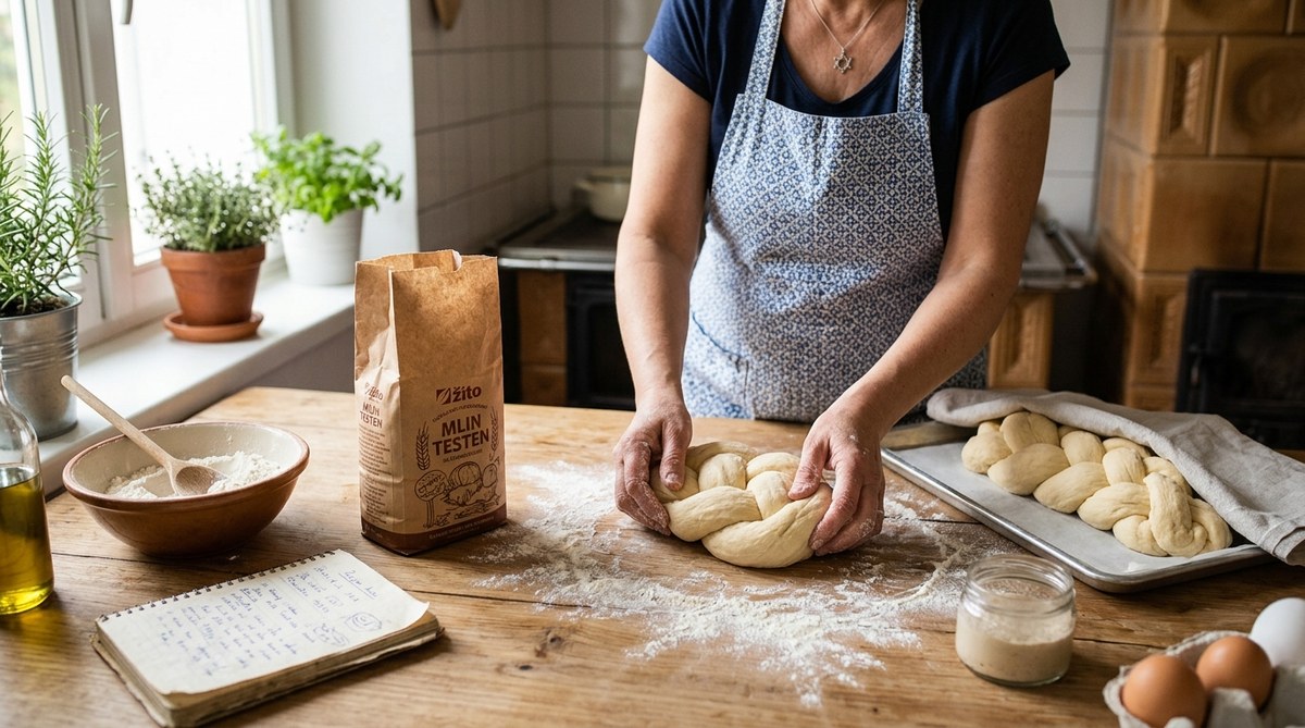 Baking Challah with Slovenian Flour: A Step-by-Step Recipe for Perfect Sabbath Bread