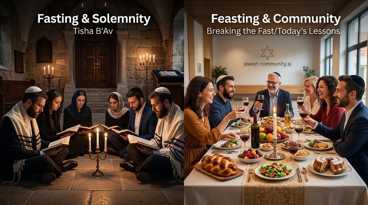 From Fasting to Feasting: How Slovenian Jews Observe Tisha B’Av and Its Lessons Today