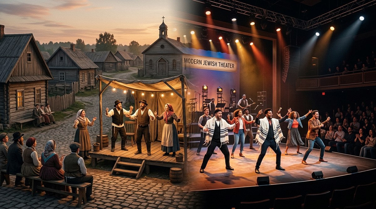From Shtetl to Stage: Jewish Theater Traditions and Their Modern Revival