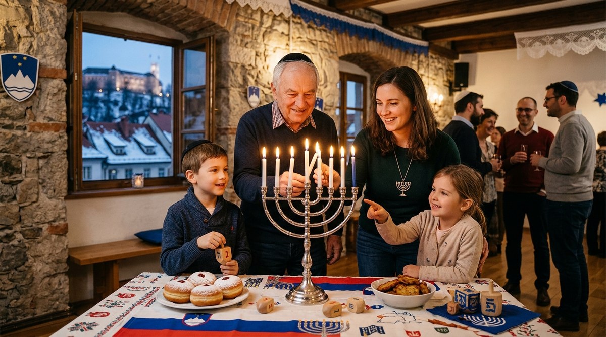 The Complete Guide to Celebrating Hanukkah in Slovenia’s Jewish Community