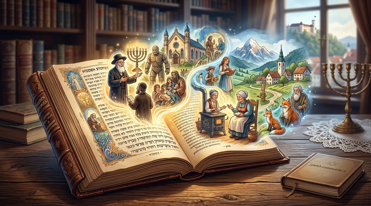 The Hidden Stories Behind Jewish Folk Tales and Their Slovenian Adaptations