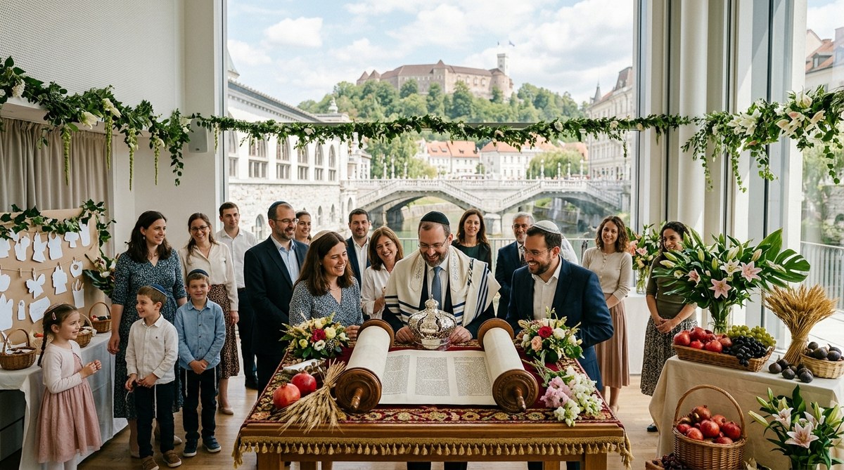 Why Shavuot Matters: Celebrating the Giving of the Torah in Ljubljana