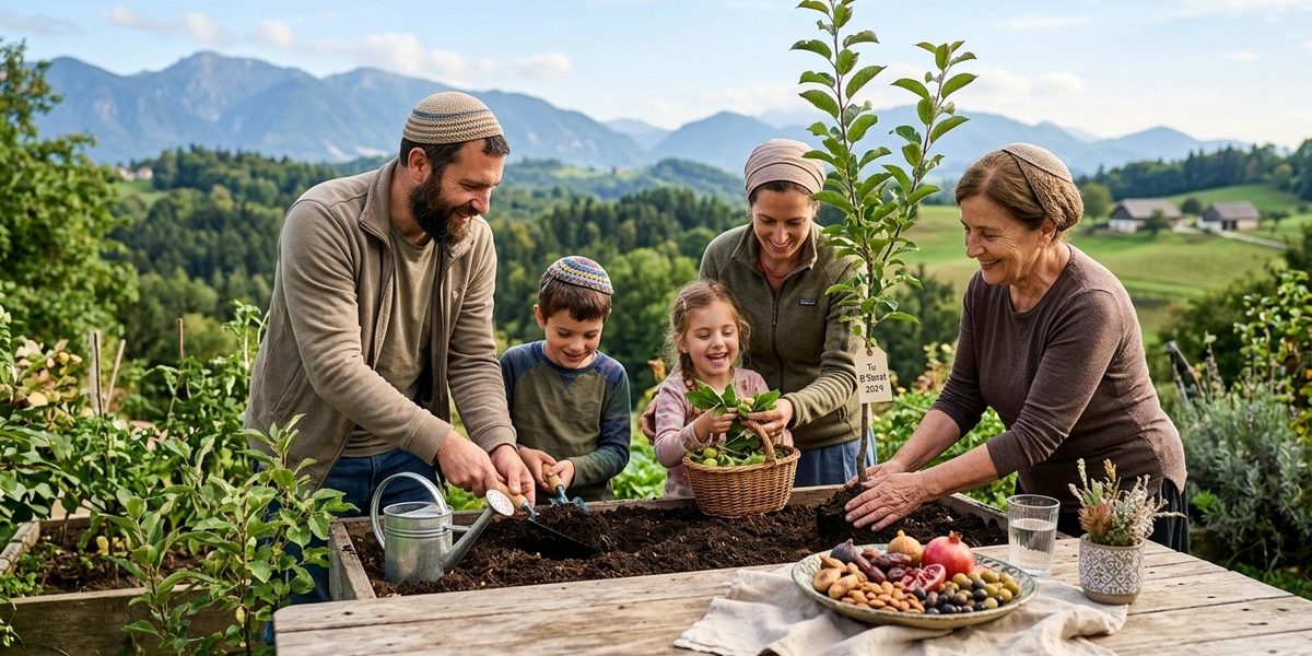 How Slovenian Jewish Families Celebrate Tu B'Shvat and Connect with Nature