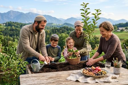 How Slovenian Jewish Families Celebrate Tu B'Shvat and Connect with Nature