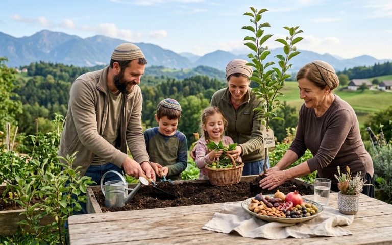How Slovenian Jewish Families Celebrate Tu B'Shvat and Connect with Nature