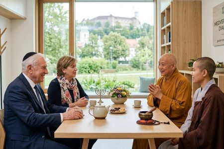 How Slovenian Jewish and Buddhist Communities Foster Mutual Respect