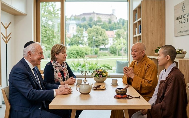 How Slovenian Jewish and Buddhist Communities Foster Mutual Respect
