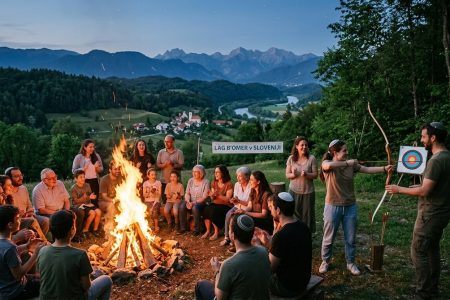 How Slovenian Jews Celebrate Lag B'Omer: Bonfires, Archery, and Community Unity