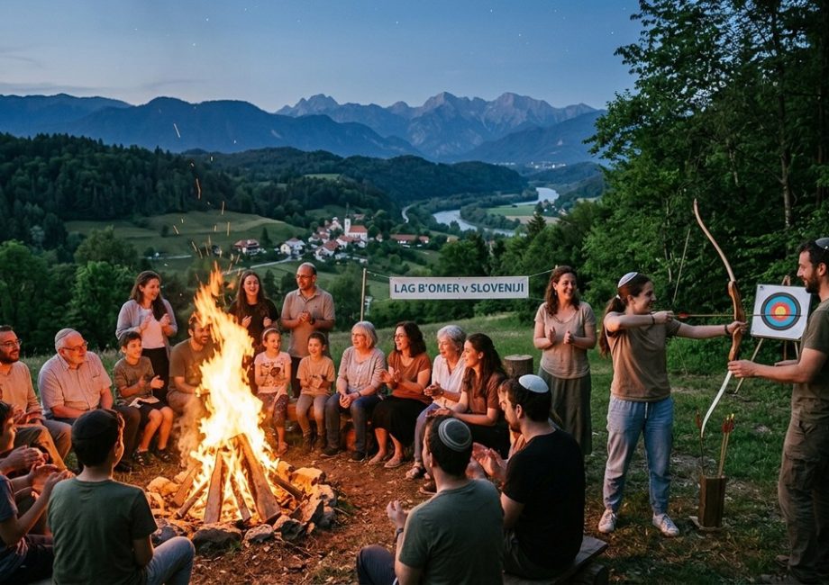 How Slovenian Jews Celebrate Lag B'Omer: Bonfires, Archery, and Community Unity