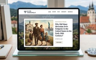 Why Did Many Slovenian Jews Emigrate to the United States in the Early 20th Century?