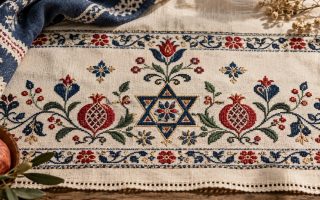 Can Jewish Embroidery Patterns Be Found in Slovenian Folk Art?