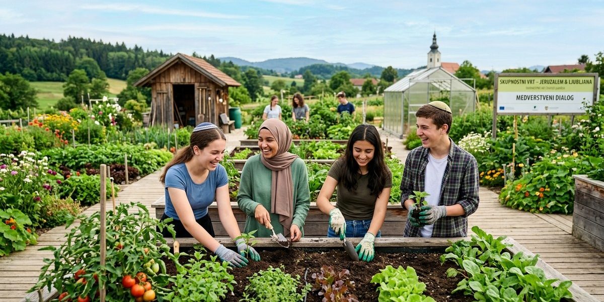 How a Shared Garden Project Is Bringing Jewish, Muslim, and Christian Teens Together in Slovenia