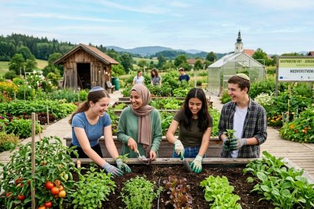 How a Shared Garden Project Is Bringing Jewish, Muslim, and Christian Teens Together in Slovenia