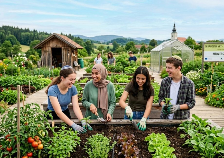 How a Shared Garden Project Is Bringing Jewish, Muslim, and Christian Teens Together in Slovenia