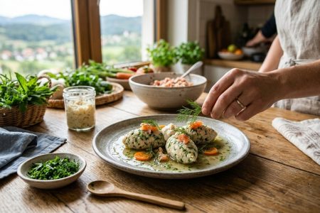 How Slovenian Jews Are Reinventing Gefilte Fish with Local Trout and Herbs